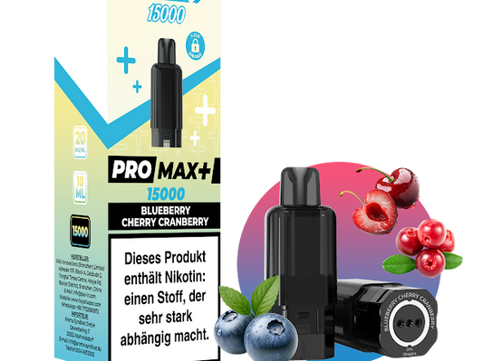 Hayati Pro Max Plus 15K - Pod - Blueberry Cherry Cranberry
