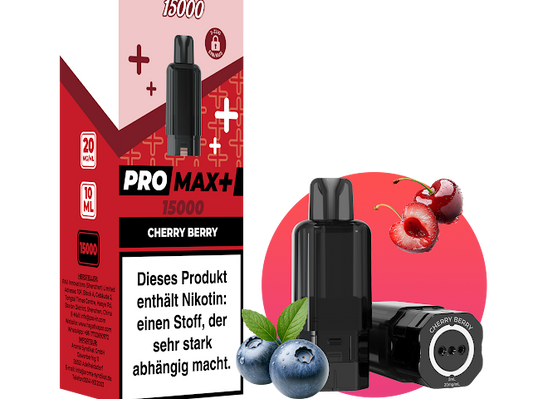 Hayati Pro Max Plus 15K - Pod - Cherry Berry