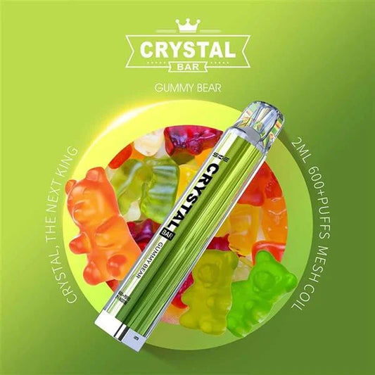 SKE CRYSTAL BAR 600 - FRUIT GUM - EINWEG VAPE