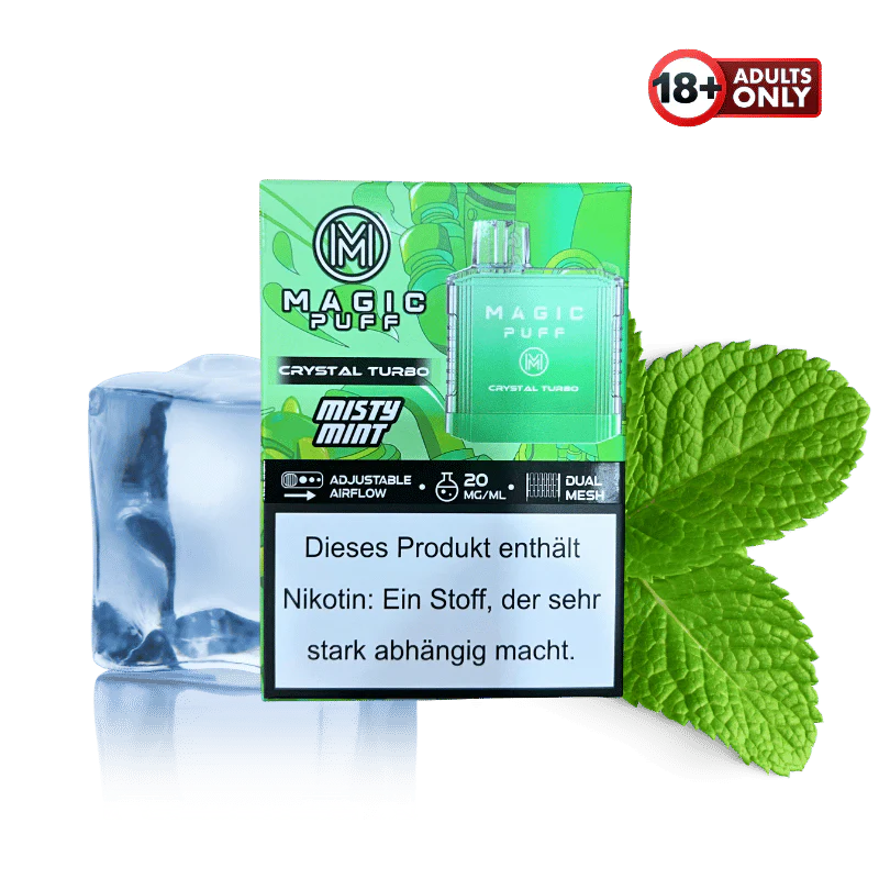 MAGIC PUFF CRYSTAL TURBO MISTY MINT