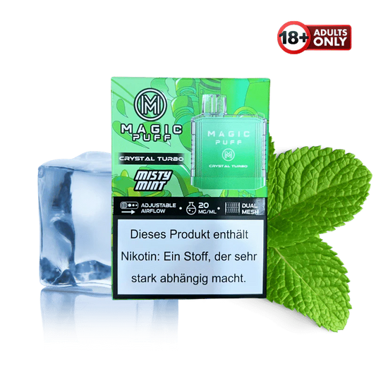 MAGIC PUFF CRYSTAL TURBO MISTY MINT