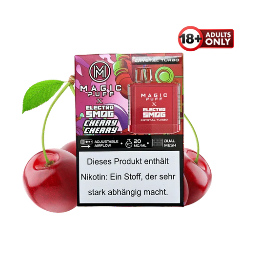 MAGIC PUFF CRYSTAL TURBO - CHERRY CHERRY