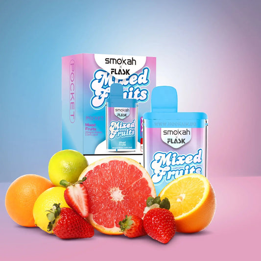 Smokah x Flask Pocket - 20mg Nikotin - Mixed Fruits