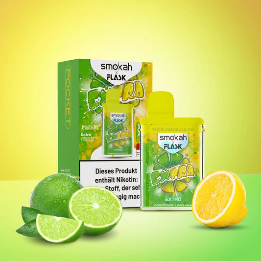 Smokah x Flask Pocket - 20mg Nikotin - Extro