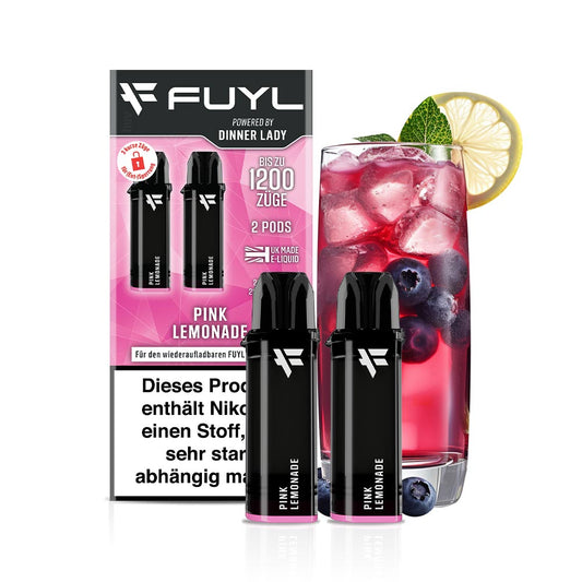 Fuyl Pods by Dinner Lady (2er) - Pink Lemonade