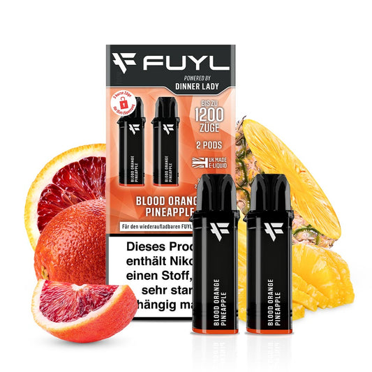 Fuyl Pods by Dinner Lady (2er) - Blood Orange Pineapple