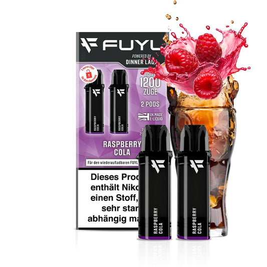 Fuyl Pods by Dinner Lady (2er) - Raspberry Cola