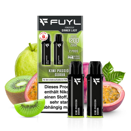 Fuyl Pods by Dinner Lady (2er) - Kiwi Passion Guava