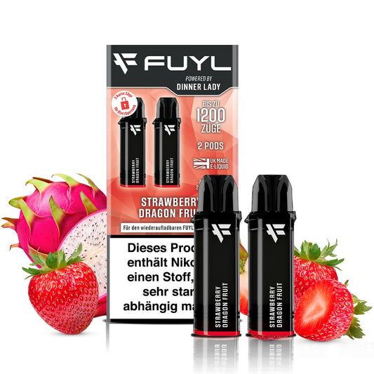 Fuyl Pods by Dinner Lady (2er) - Strawberry Dragonfruit