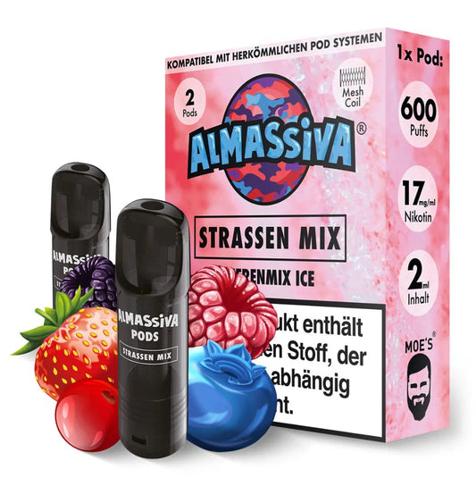 Al Massiva Pods E-Zigarette - Strassen Mix